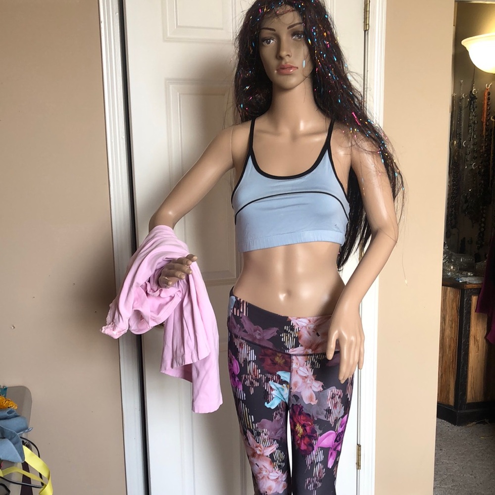 Blue and Pink Sports Bra Intimates for Comfort and Style